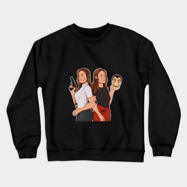 La Casa de Papel - Raquel Murillo Crewneck Sweatshirt by itscynderela